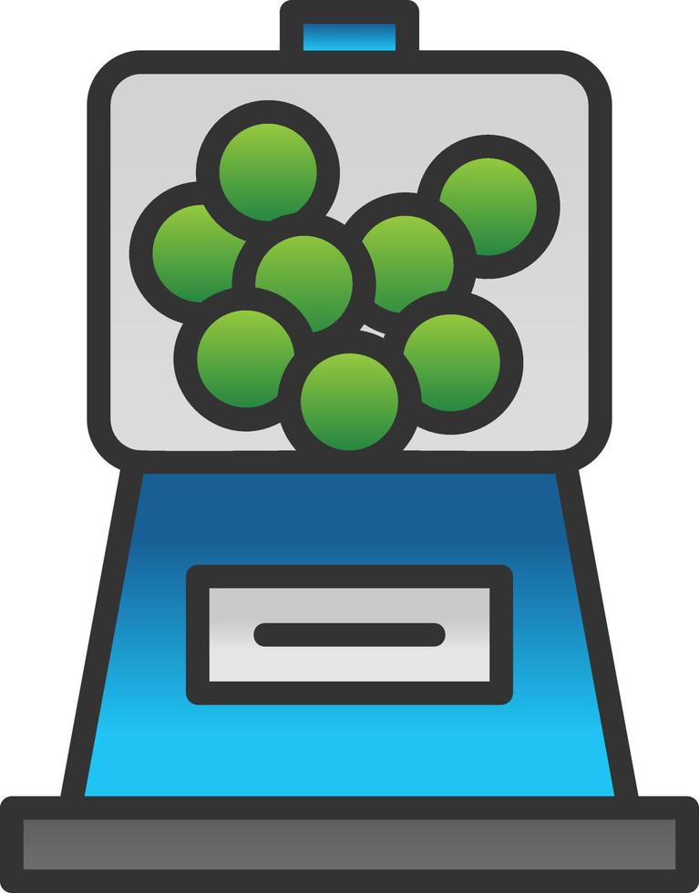 Candy Machine Vector Icon Design