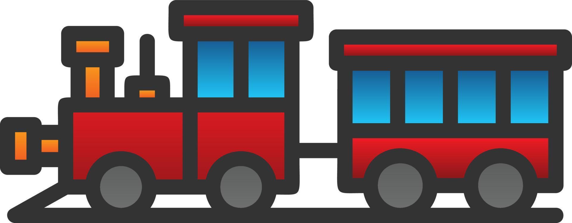 Train Vector Icon Design
