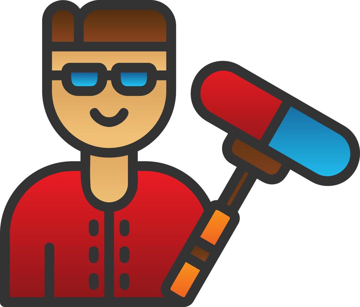 Boom Operator Vector Icon Design