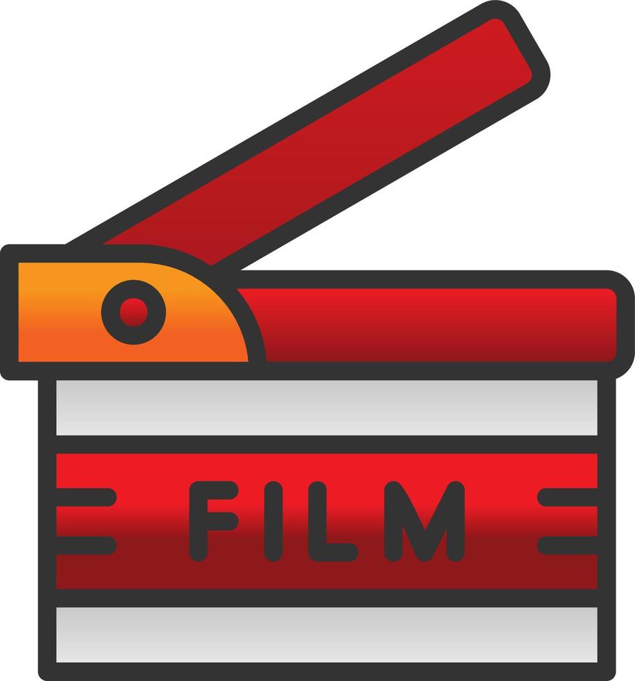 Filmmaking Vector Icon Design