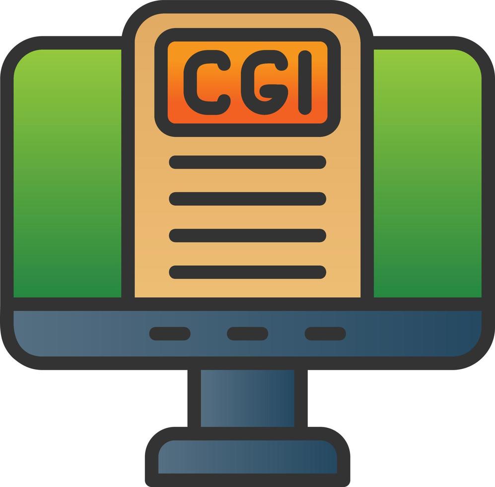 Cgi Vector Icon Design