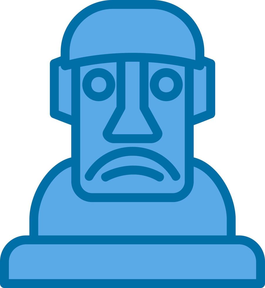 Moai Vector Icon Design