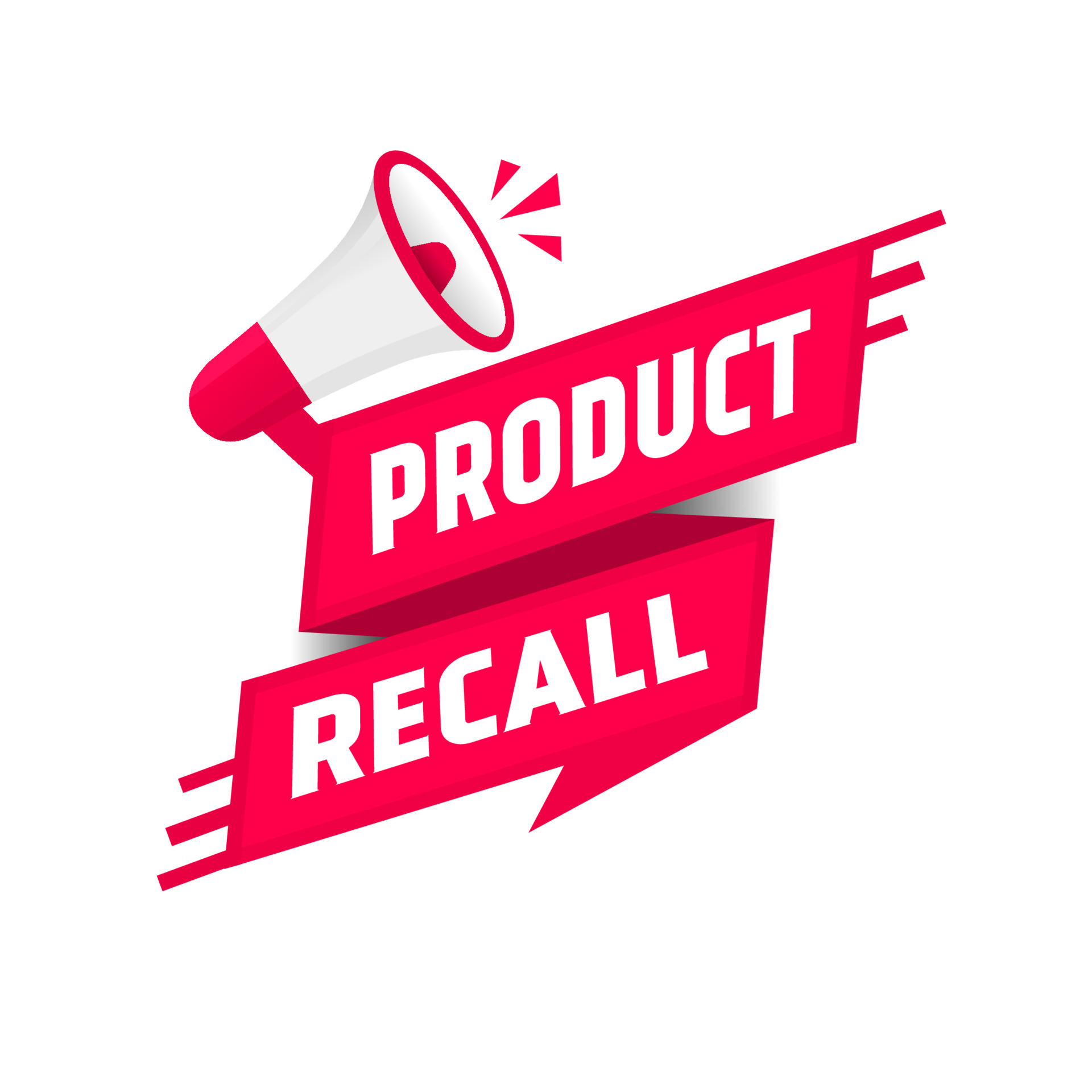 Product Recall Icon Design Banner 16876418 Vector Art At Vecteezy