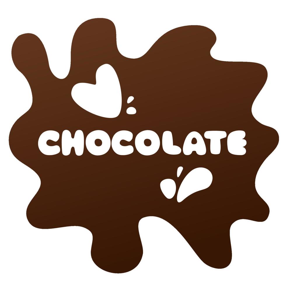 día mundial del chocolate. tarjeta de ilustración vectorial. fondo de gotas de chocolate. diseño conceptual para diseño web, banner, fondo, papel tapiz, afiche o tarjeta. vector