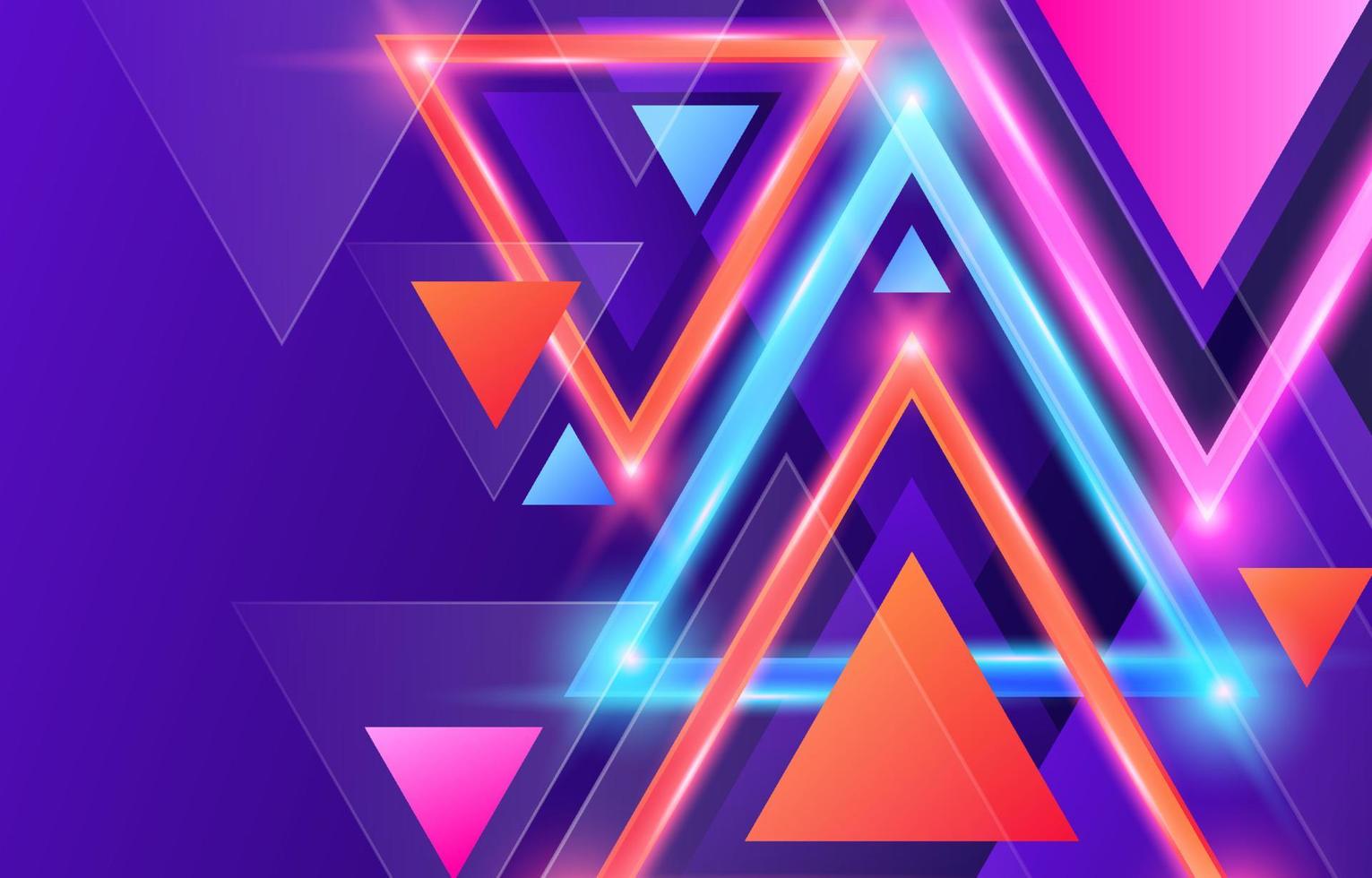 Triangular Gradient Light background vector