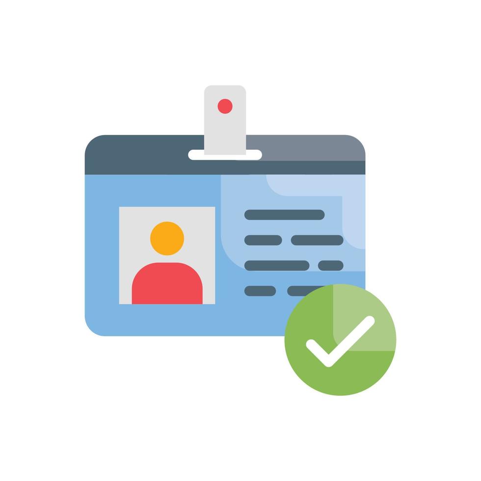 Authentication Vector Flat icon Cloud Computing symbol EPS 10 file