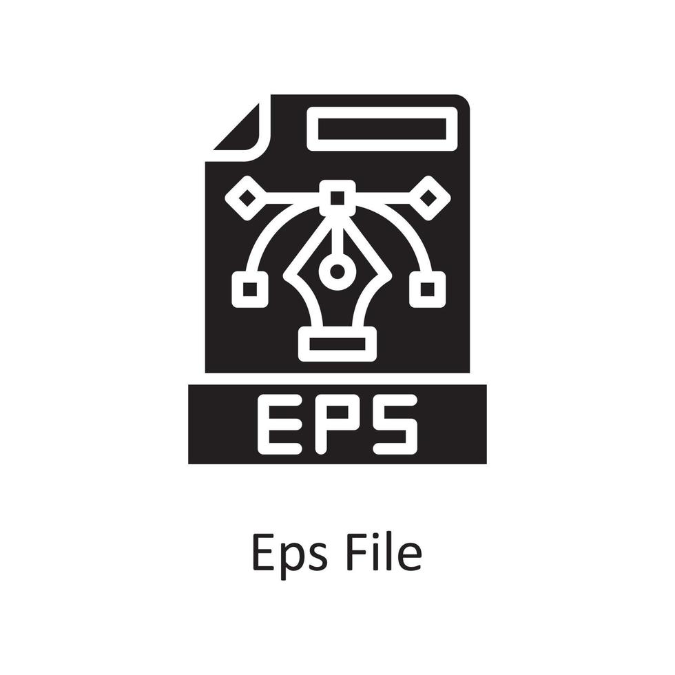 Eps File Vector Solid Icon Design illustration. Design and Development Symbol on White background EPS 10 File