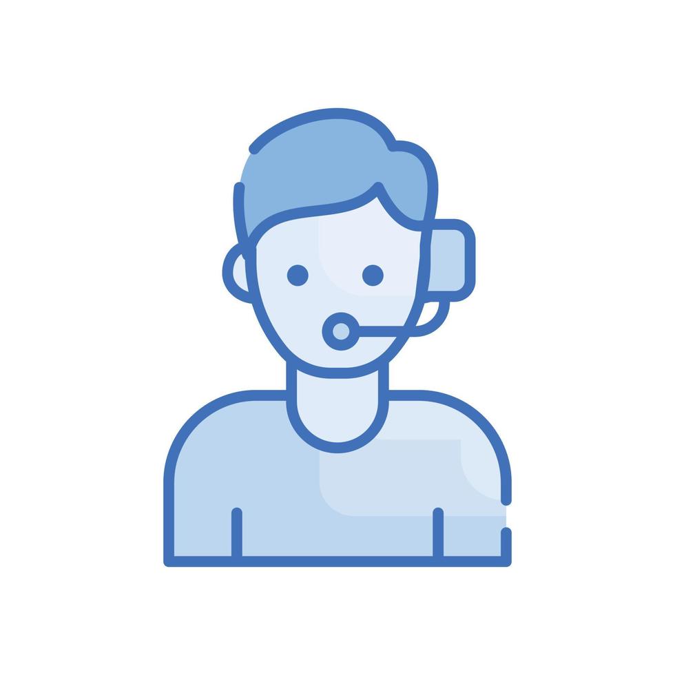 Online Support Vector Blue icon Cloud Computing symbol EPS 10 file