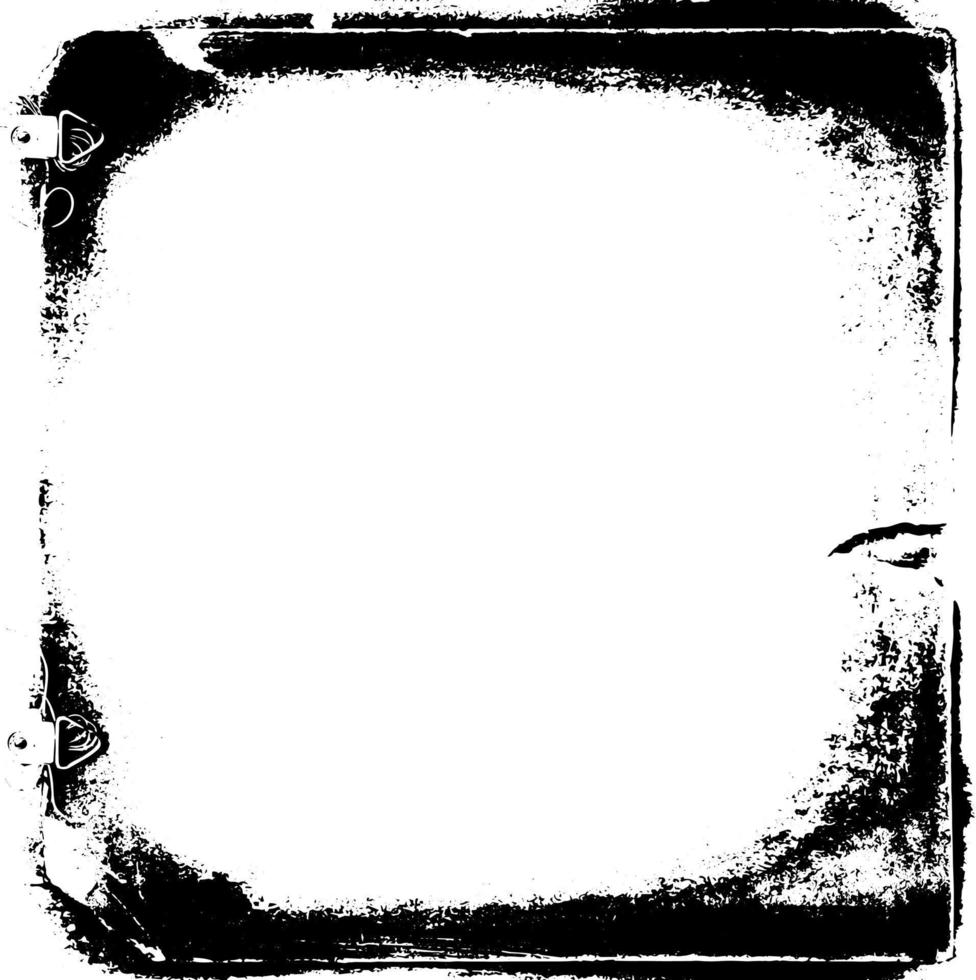 Grunge border vector texture background. Abstract frame overlay. Dirty and damaged backdrop.