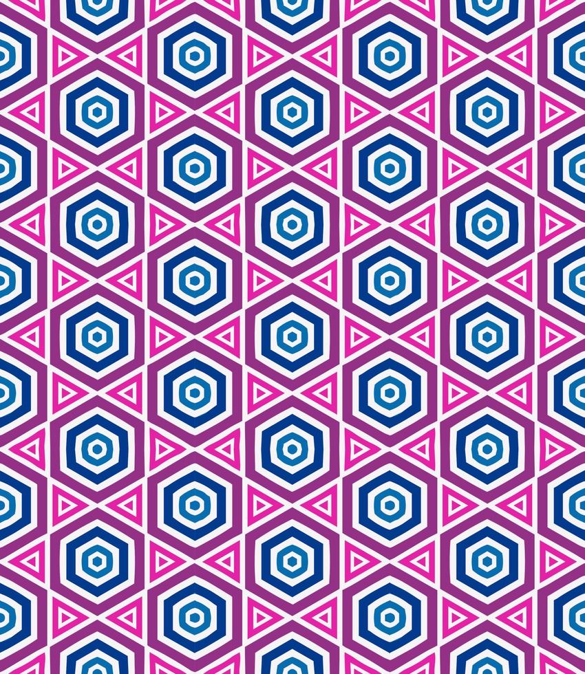 patrón abstracto sin costuras de varios colores. fondo y telón de fondo. multicolor colorido diseño ornamental. vector