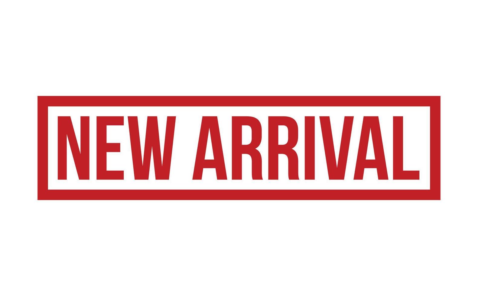 New Arrival Rubber Stamp vector