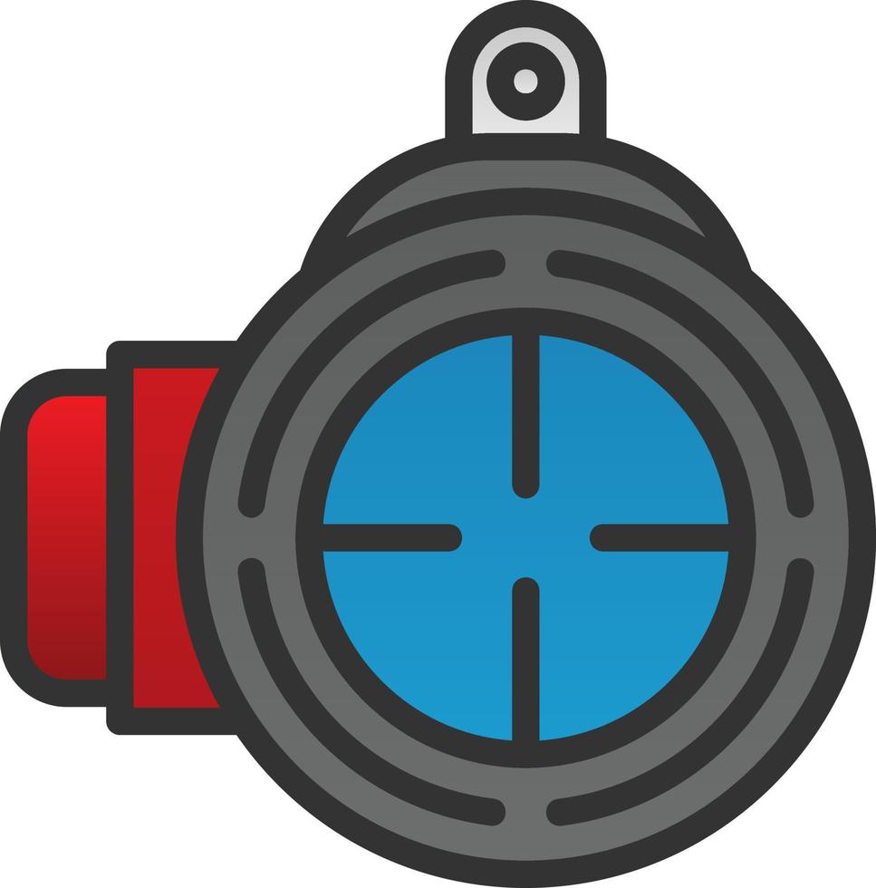 Aim Vector Icon Design