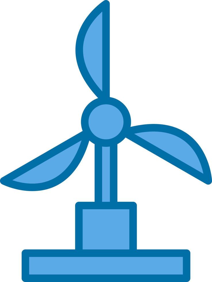 Windmill Vector Icon Design