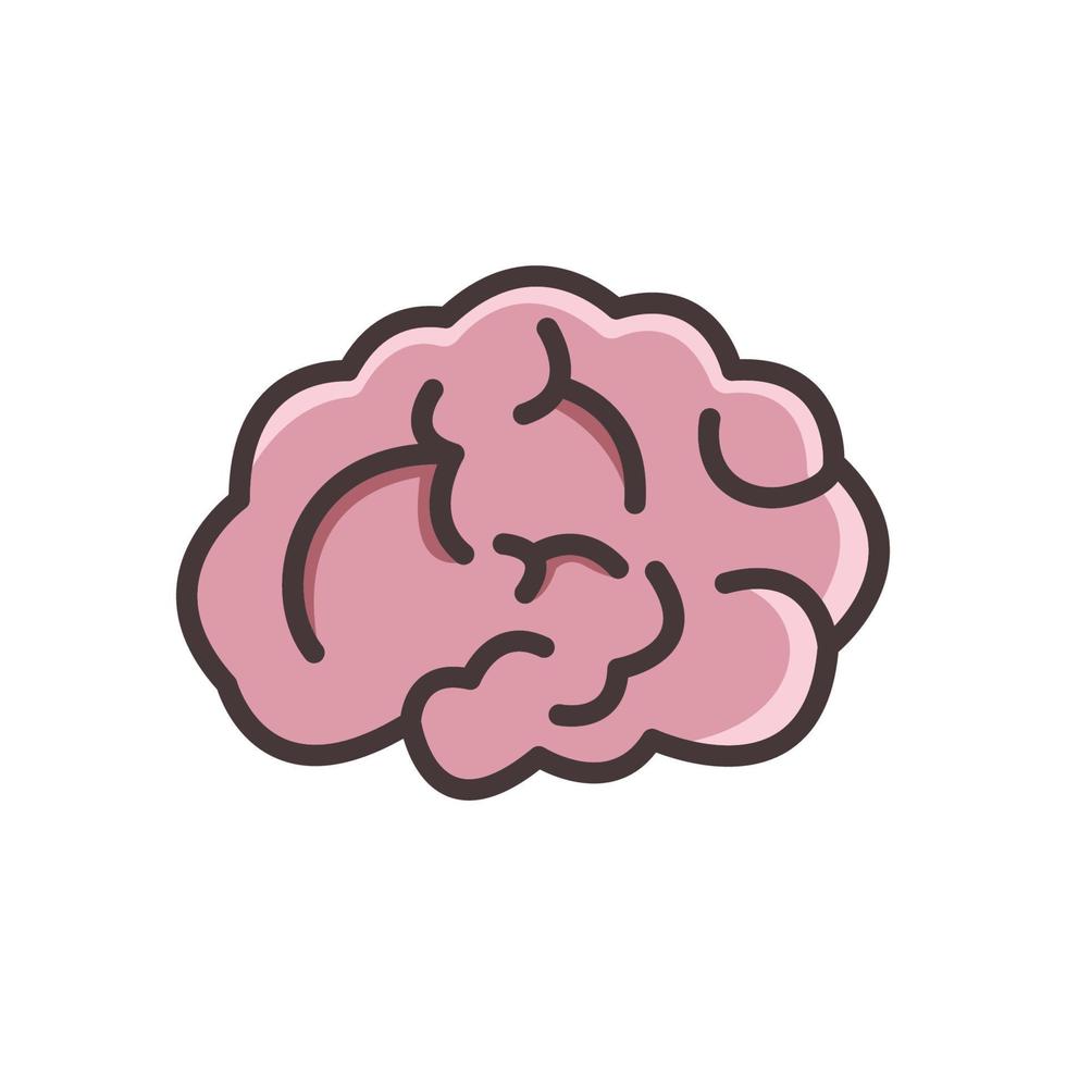 brain icon design vector template