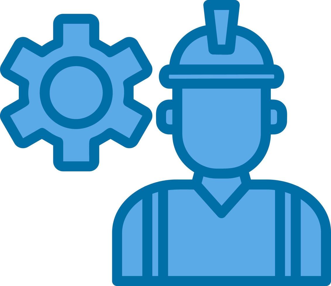 Engineer Vector Icon Design
