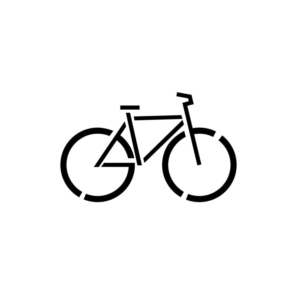 bicycle icon design vector template