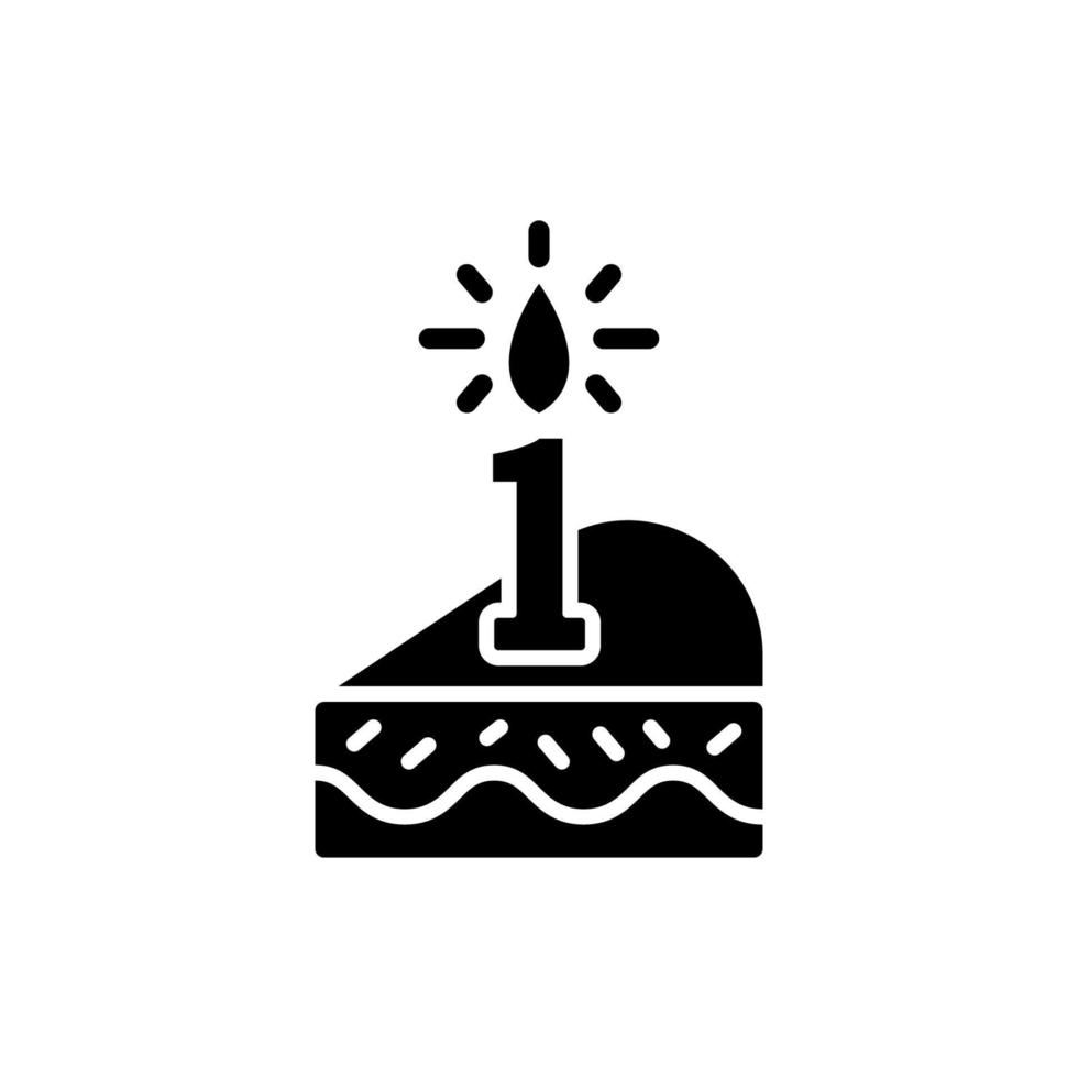 plantilla de vector de diseño de icono de día de nacimiento
