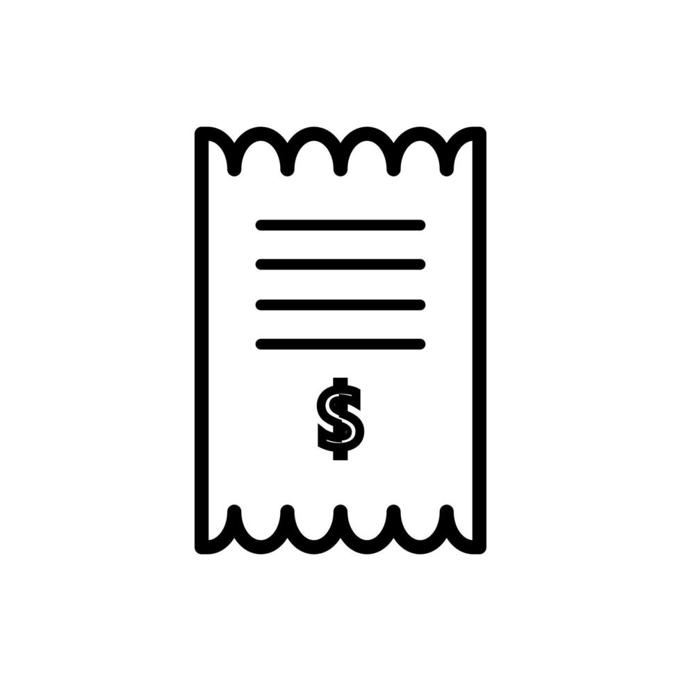 bill icon design vector template