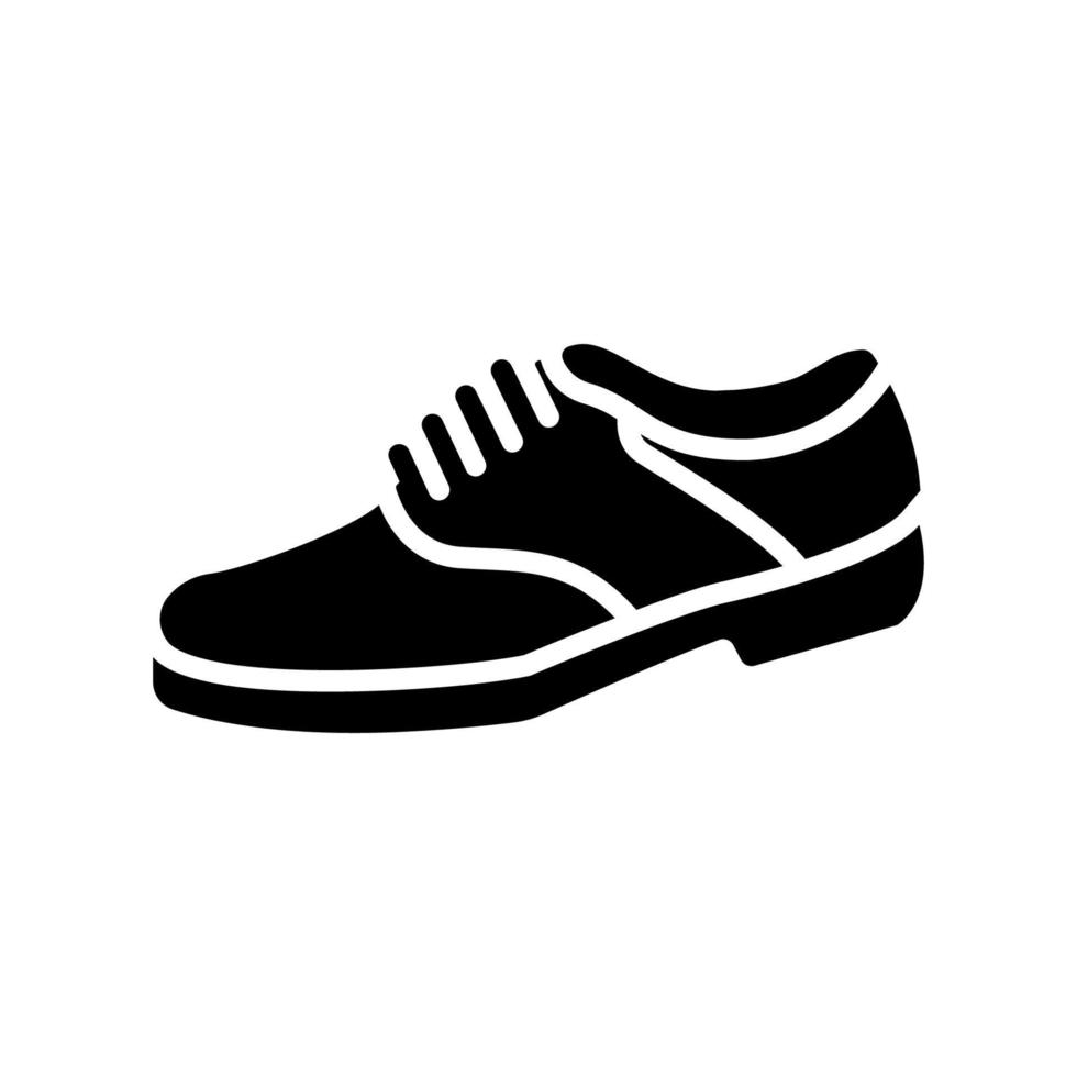 plantilla de vector de diseño de icono de zapatos de bolos