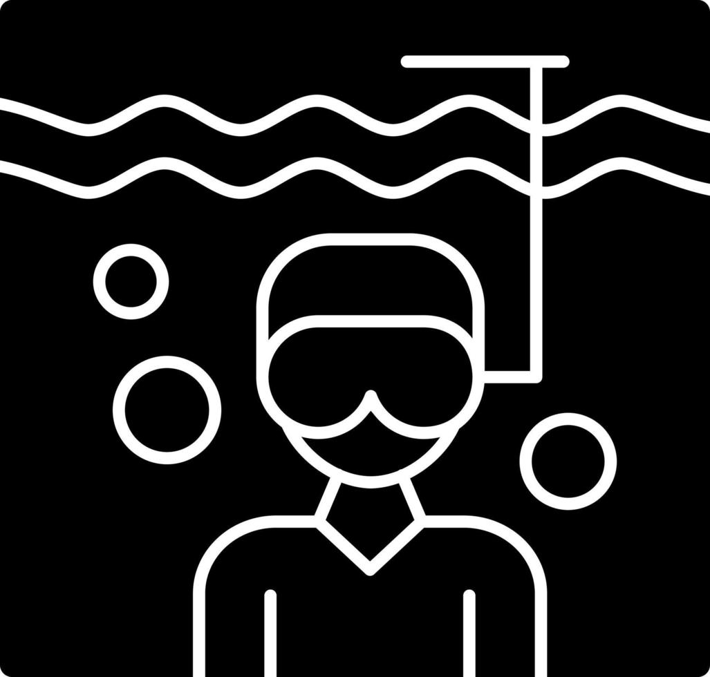 Diving Vector Icon Design