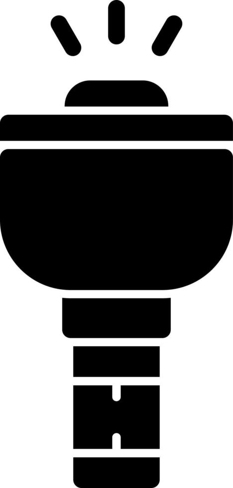 Torch Vector Icon Design