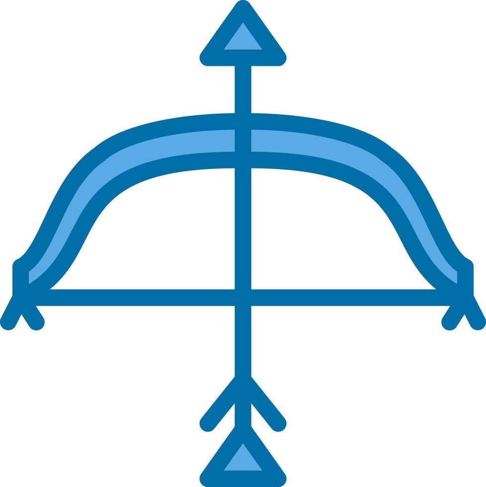 Bow ANd Arrow Vector Icon Design