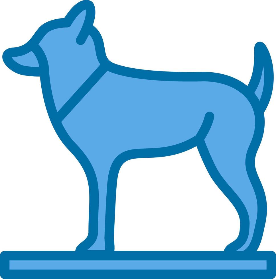 diseño de icono de vector de perro