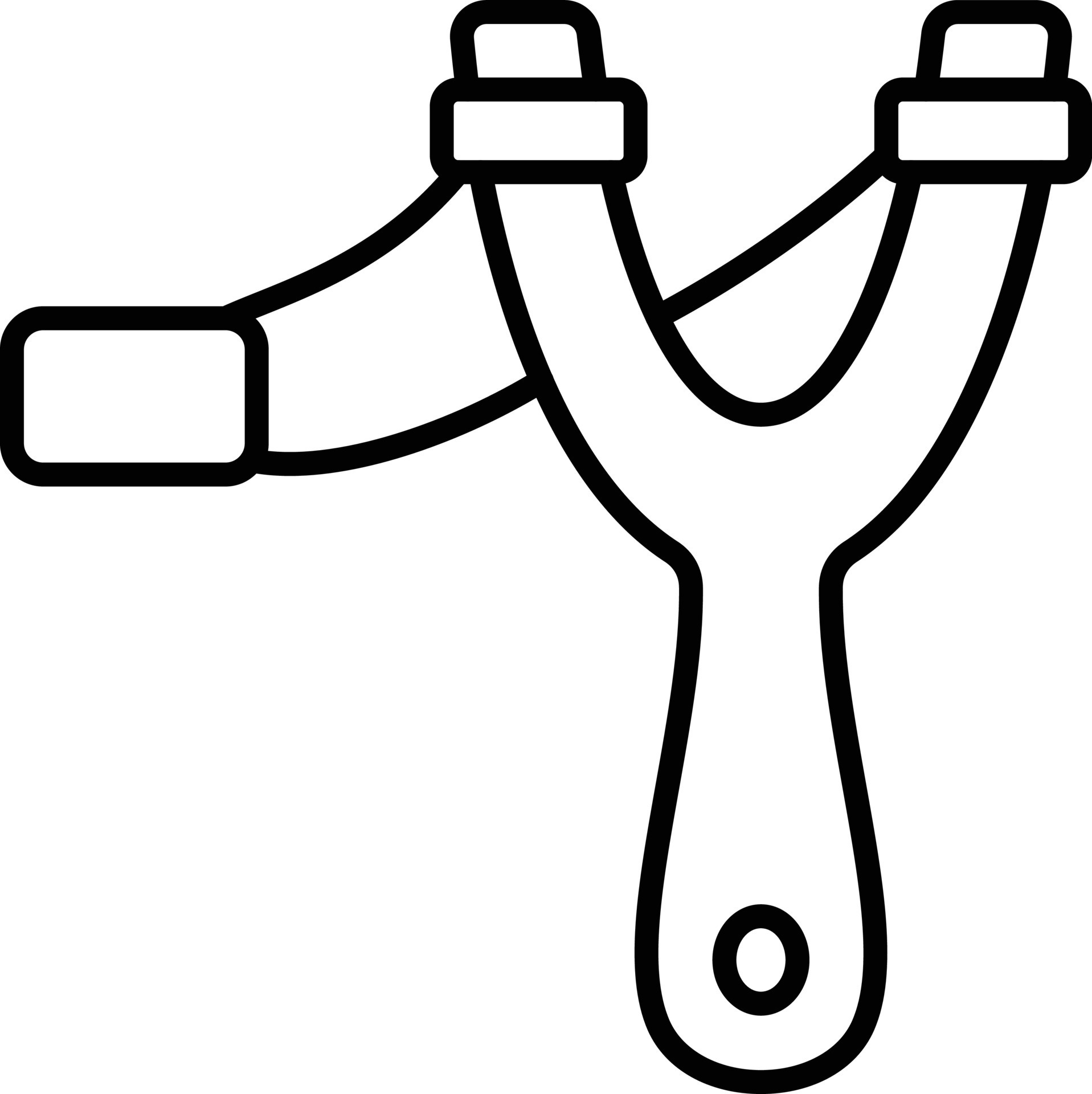 Slingshot Line Icon 16884002 Vector Art at Vecteezy