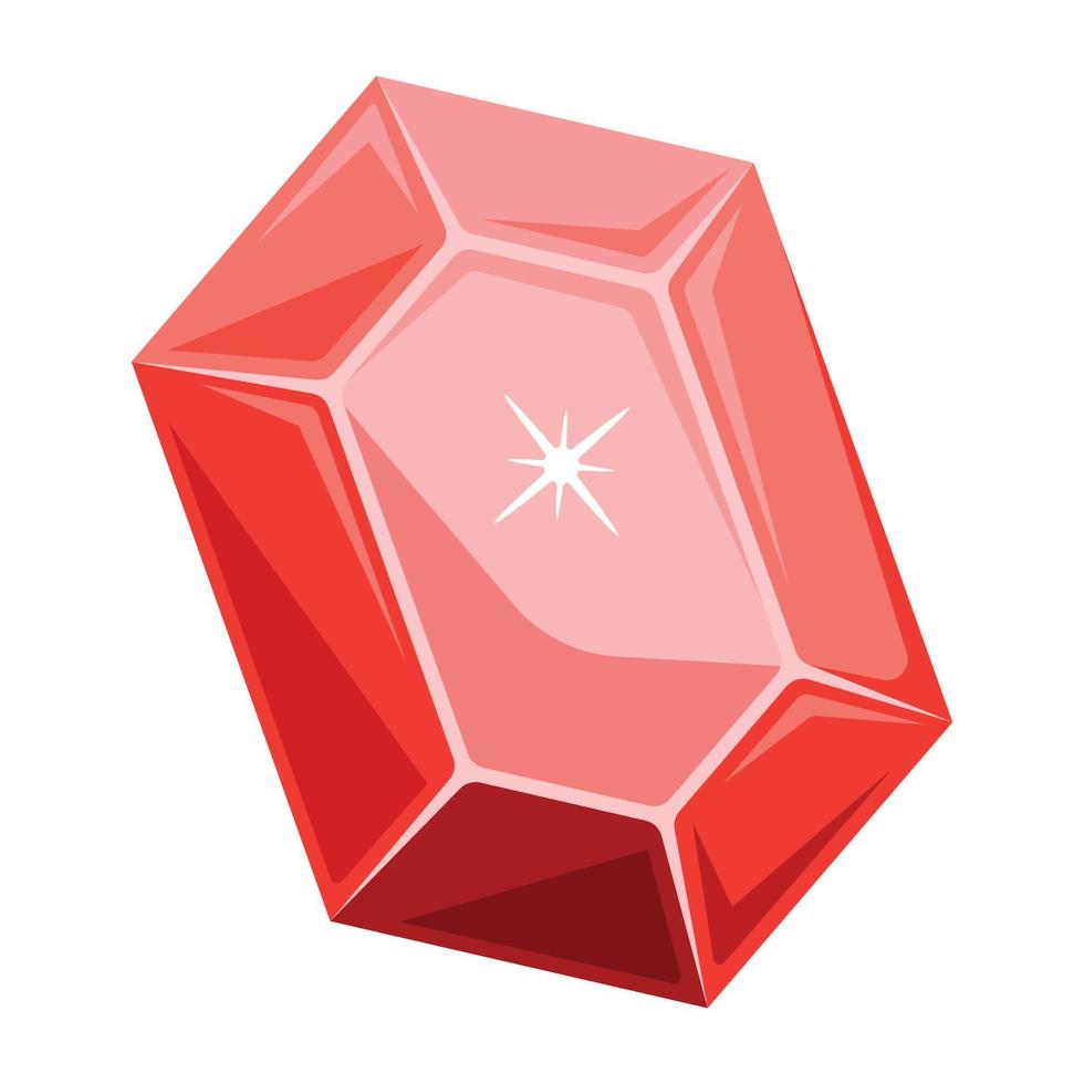 Trendy Jasper Gem vector