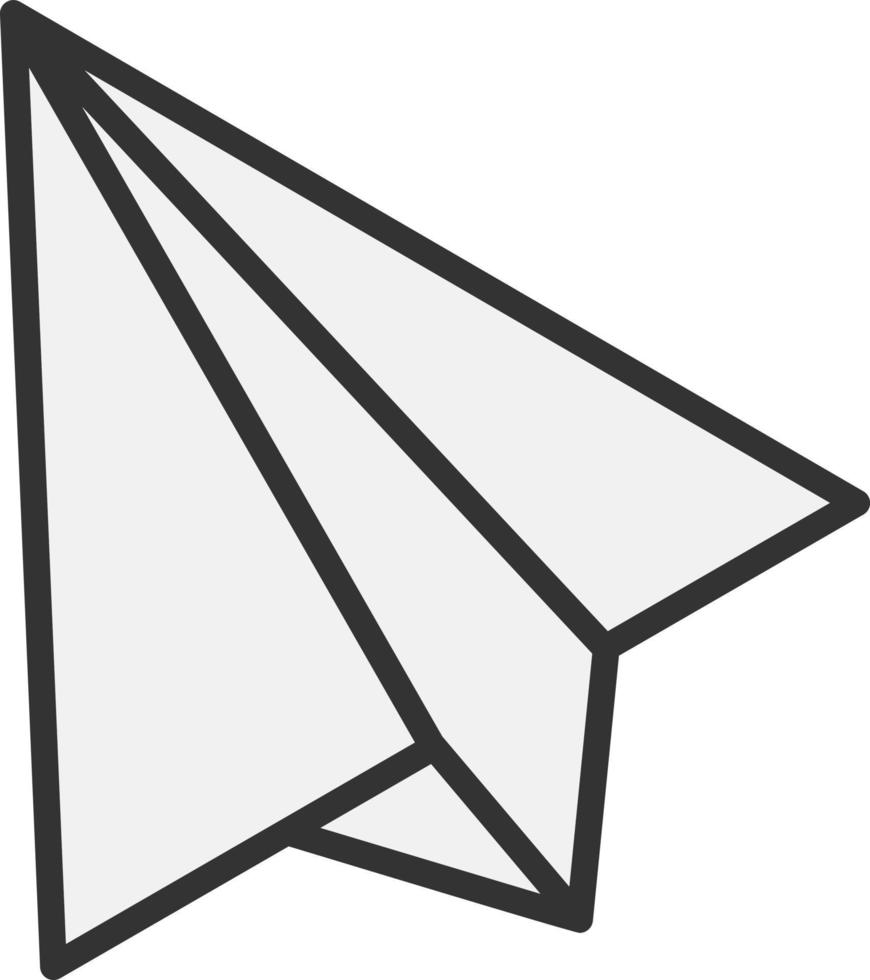 Paper Plane Vector Icon