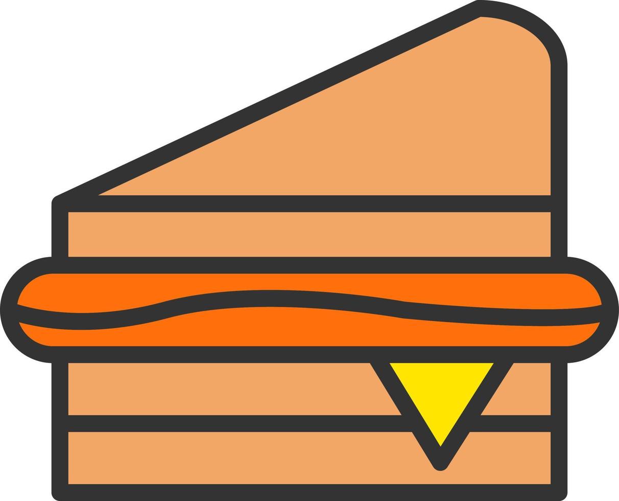 Sandwich Vector Icon
