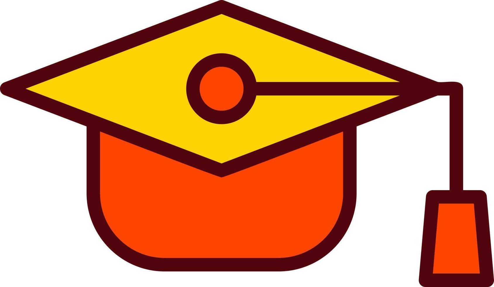 icono de vector de graduación