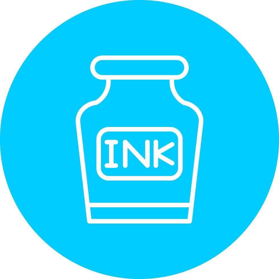 icono de vector de tinta