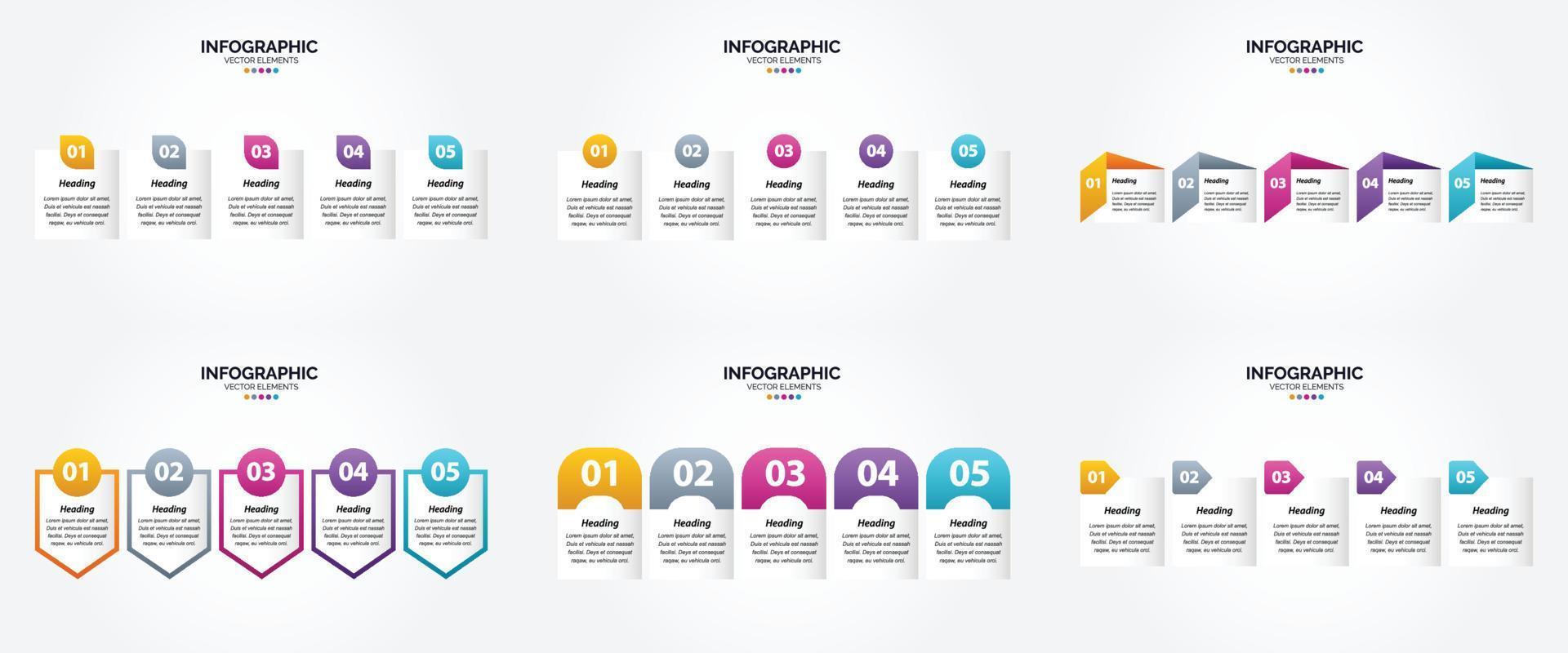 infografías de ilustración vectorial en diseño plano para publicidad en folletos. volantes y revistas. vector