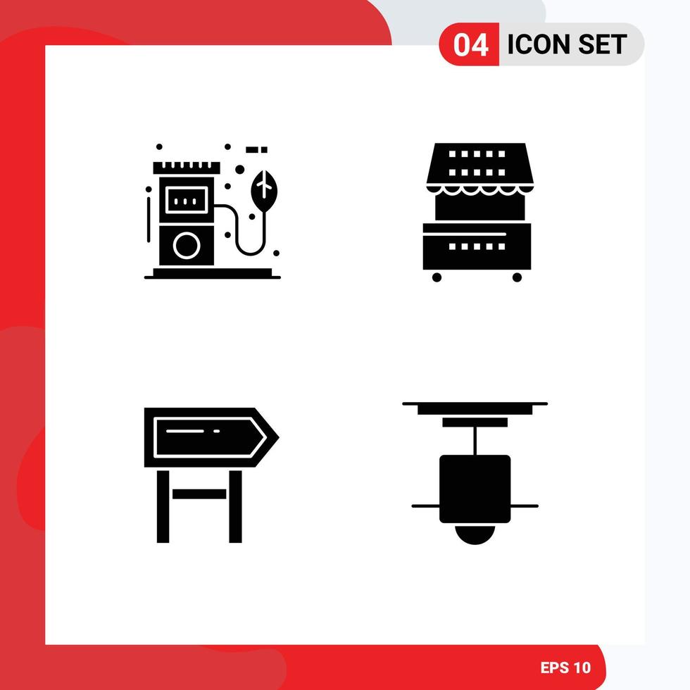 Stock Vector Icon Pack of Line Signs and Symbols for eco meal pump drinks board Editable Vector Design Elements