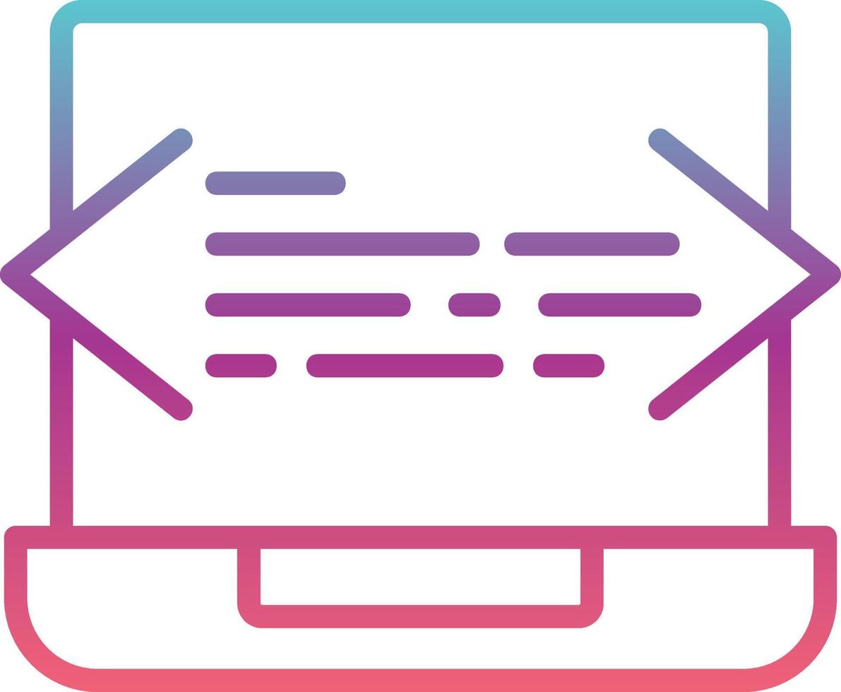 icono de vector de programación