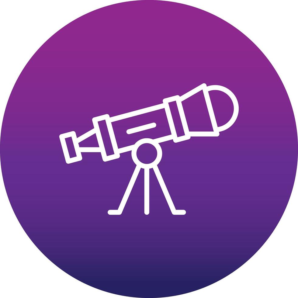 telescope Vector Icon