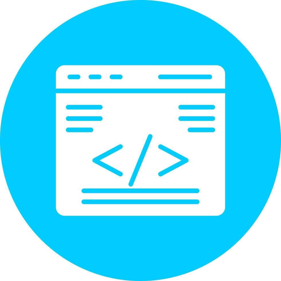Web Programming Vector Icon