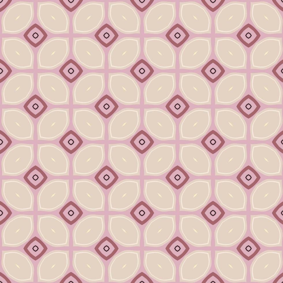 Retro kaleidoscope pattern in the style of the 70s and 60s. Geometric pattern photo