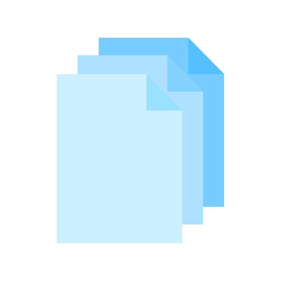File computer document icon isolated on white background vector