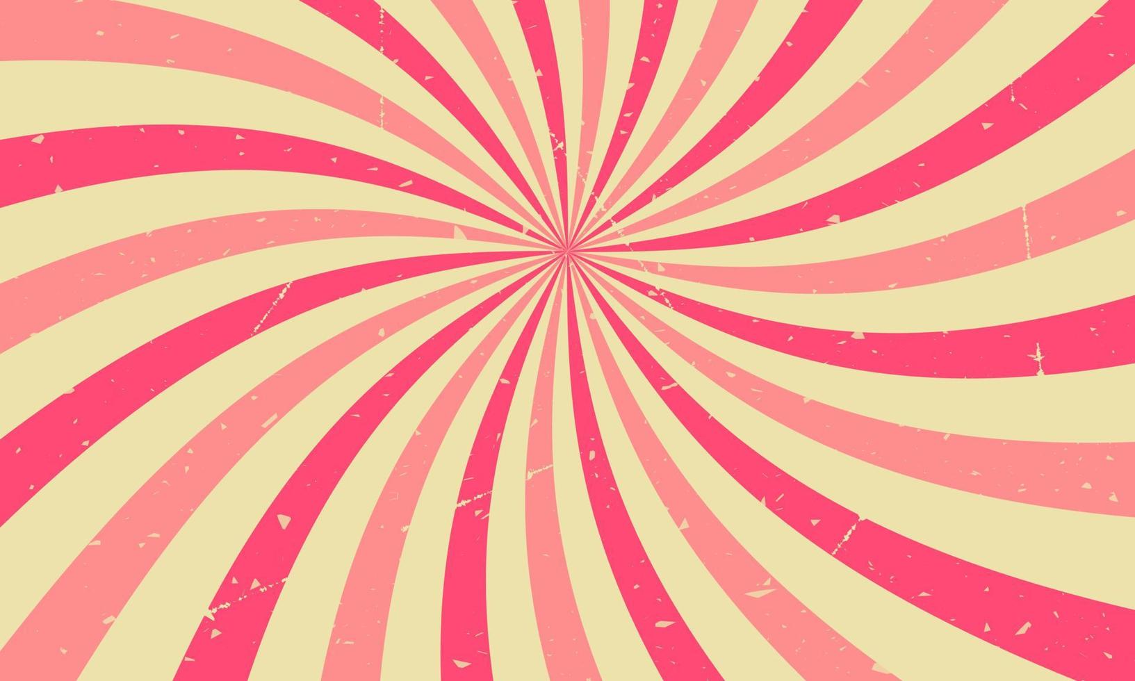 Pink vintage background with lines vector