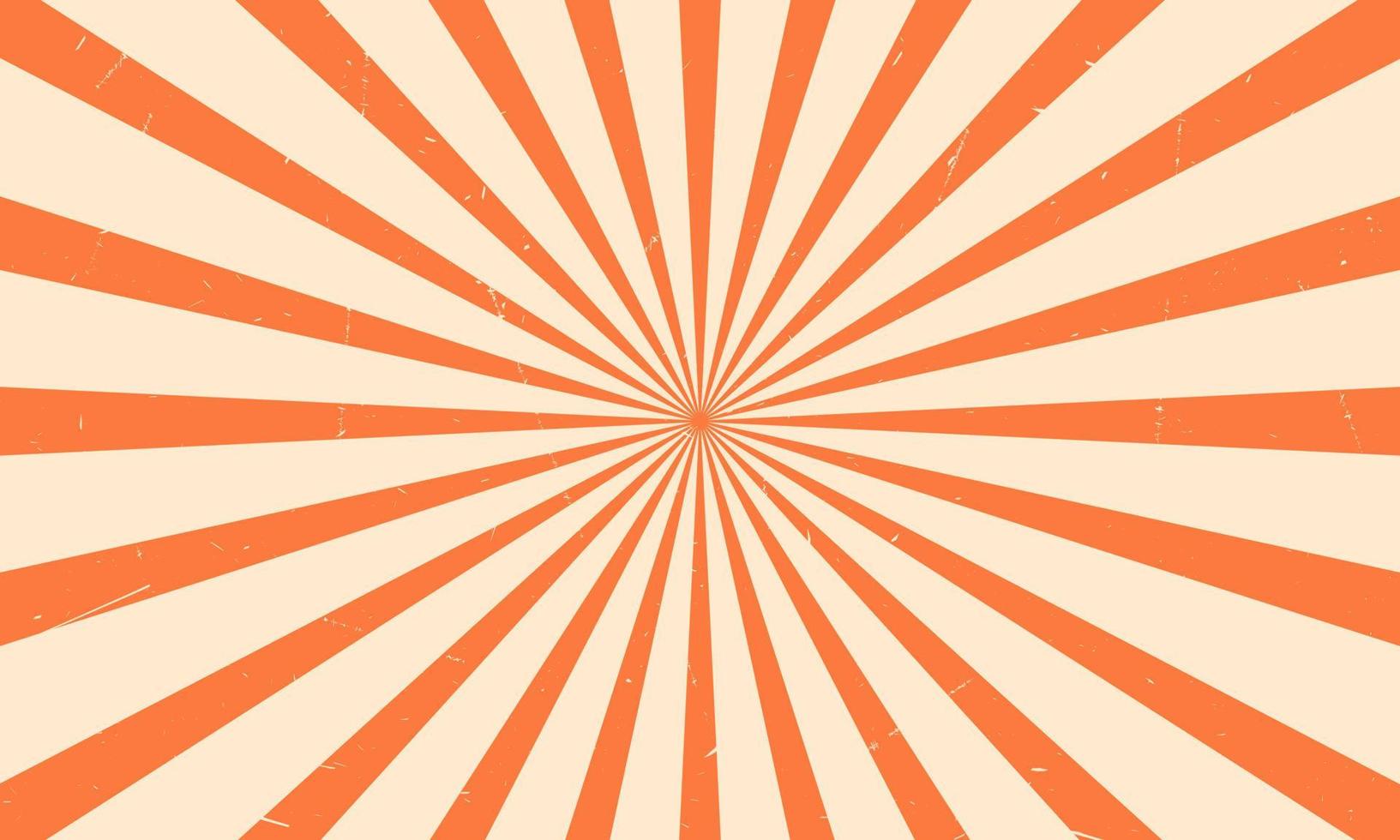 Orange vintage background with lines. Vector EPS10