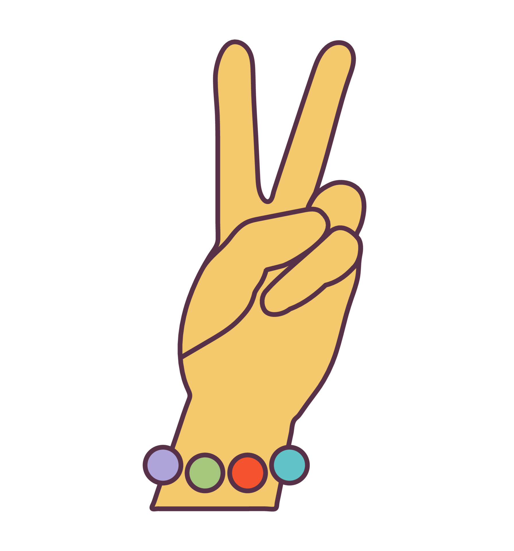 peace sign funky retro backgrounds