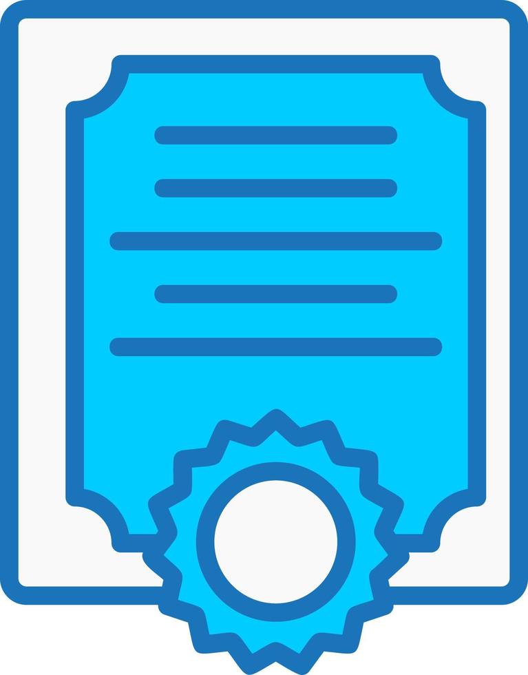 Certificate Vector Icon