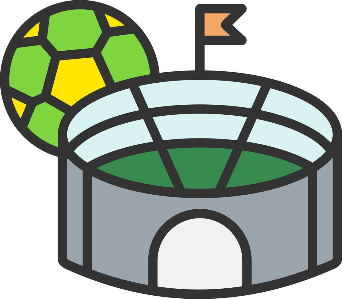 Stadium Vector Icon