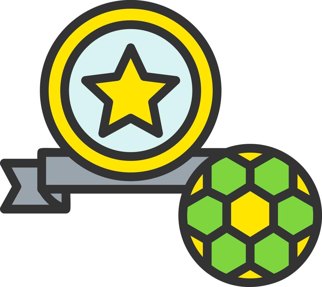 Star Medal Vector Icon