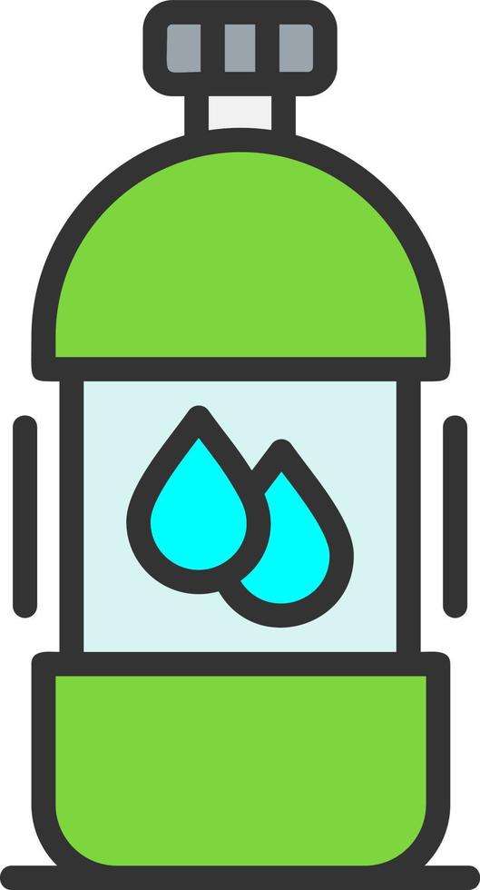 Water Bottle Vector Icon