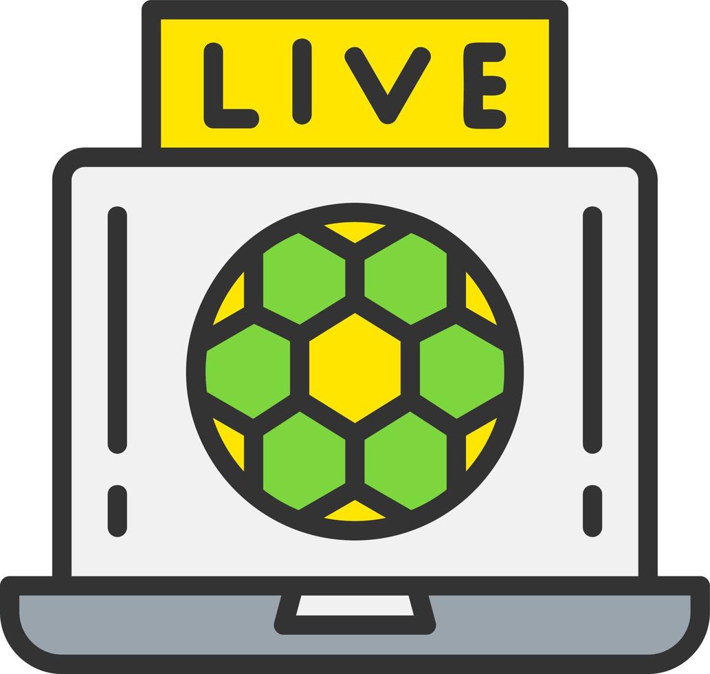 Live Match Vector Icon