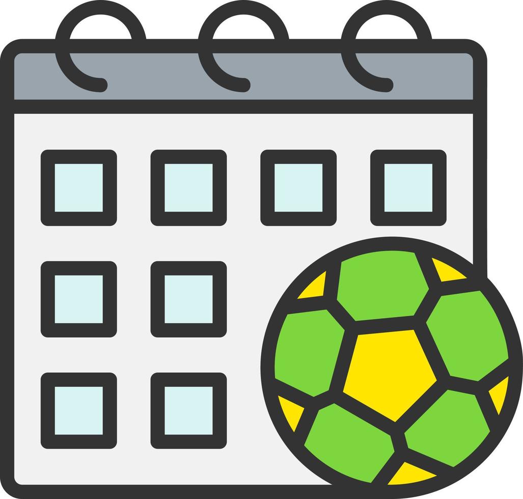 icono de vector de calendario