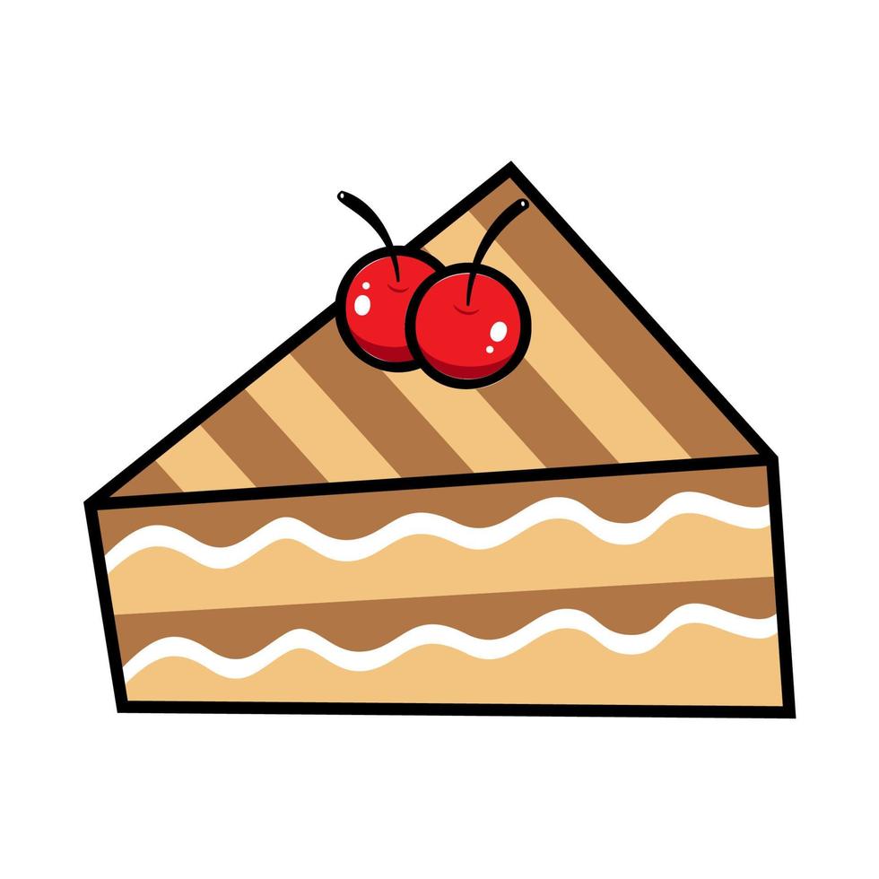 Cake vector illustration